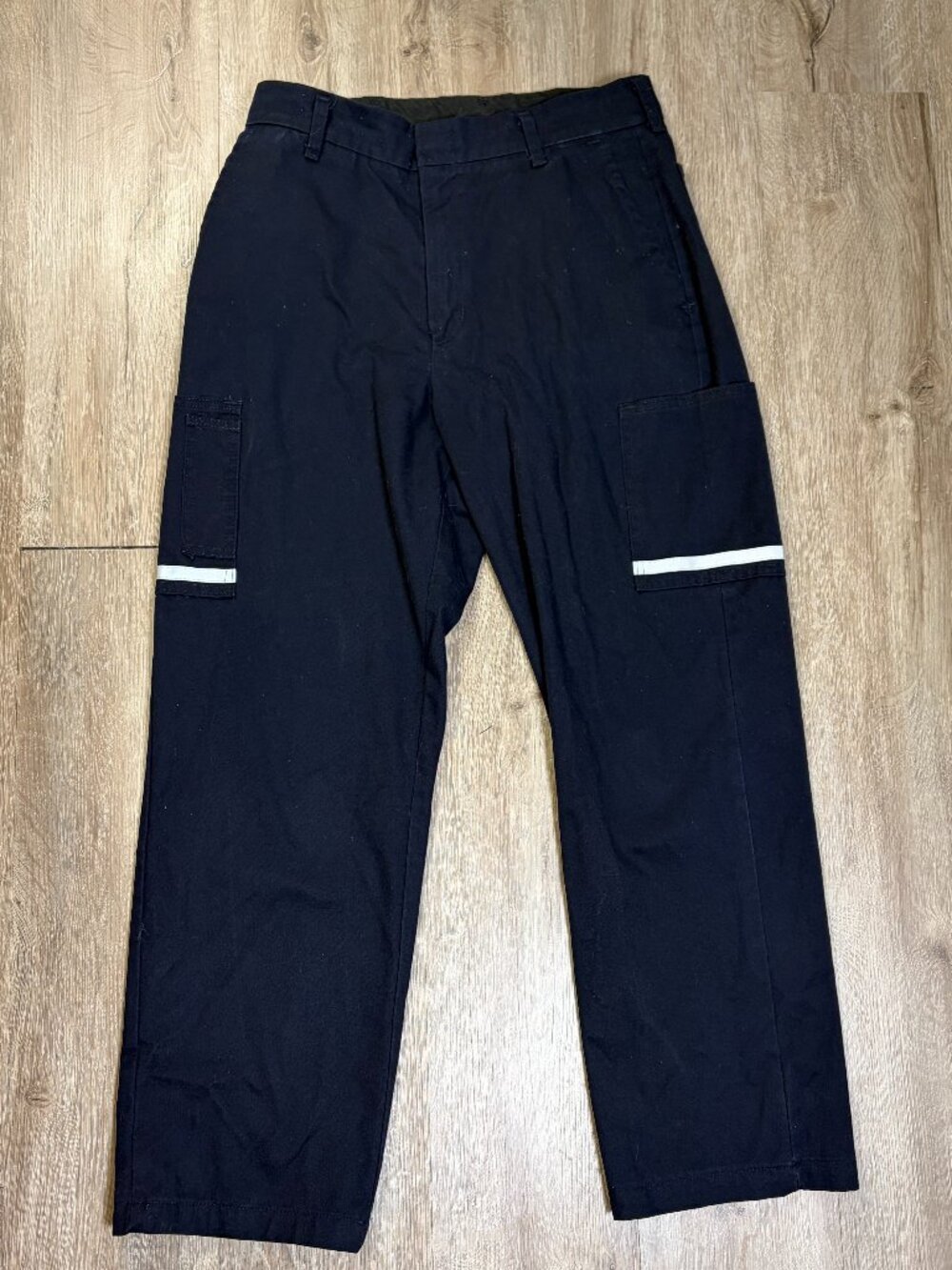 Fedex Uniform Pants Reflective 33x31 Blue Navy Shipping Employee VF Imagewear